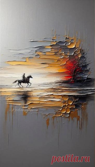 Пин на доске абстракция