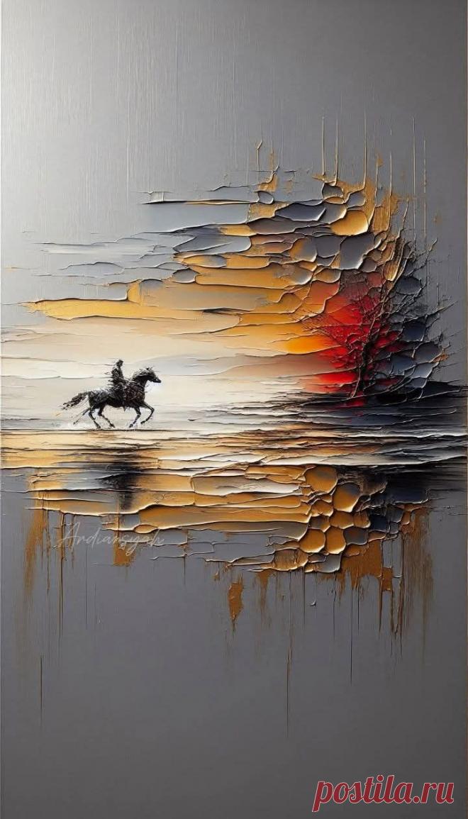 Пин на доске абстракция