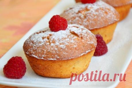 Кексы с малиной и фундуком рецепт с фото пошагово - 1000.menu