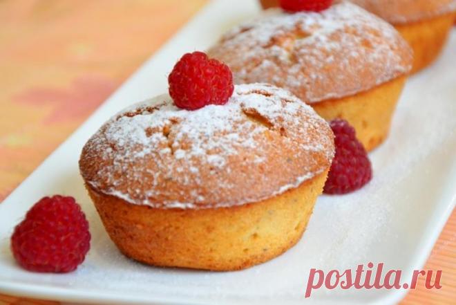 Кексы с малиной и фундуком рецепт с фото пошагово - 1000.menu