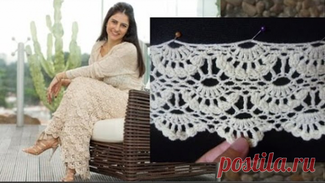 Узор для юбки от Ванессы Монторо