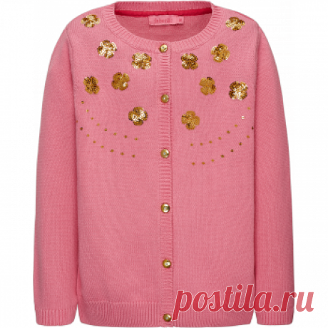 Кардиган для девочки, цвет розовый