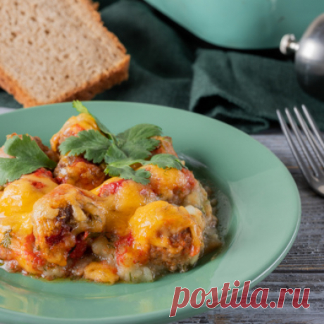 Картофельные и мясные фрикадельки в духовке — Zira.uz