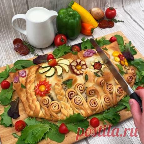 Rezepte: Calzone-Garten Calzone-Garten - Für 4 Personen - Zubereitungszeit 40 Minuten