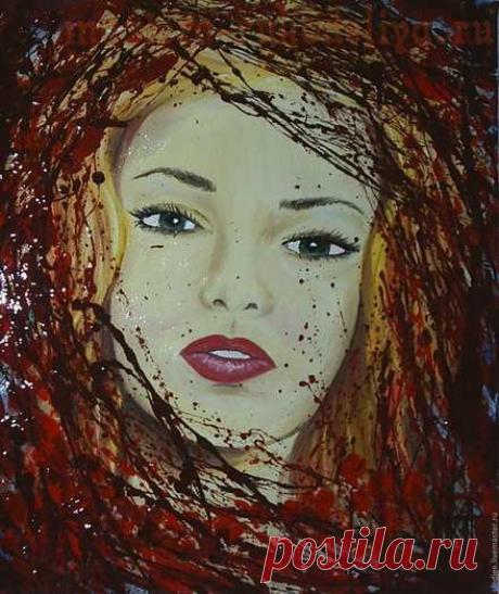 Мастер-класс по рисованию: Портрет &quot;Кровавая Мэри&quot;