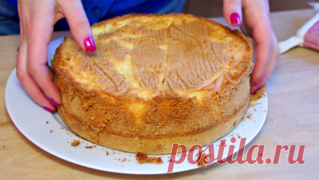 Бисквит. Никогда не опадает. Станет базовым для ваших тортов. | Вкусно#Смачно | Яндекс Дзен