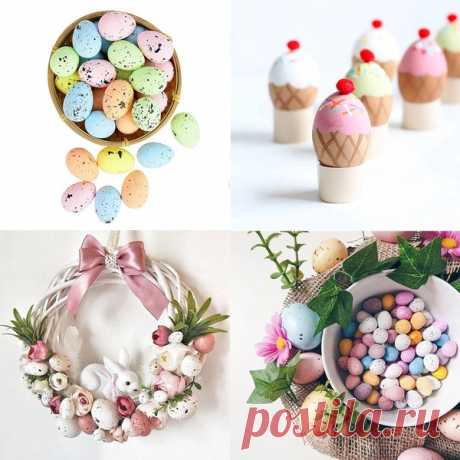 20 Шт. / Лот Happy Пасхальные Яйца Пенопласт Мяч DIY Украшения Дома Пасха Украшение Партии Подарочные Украшения Гирлянды Поставки | Желаю