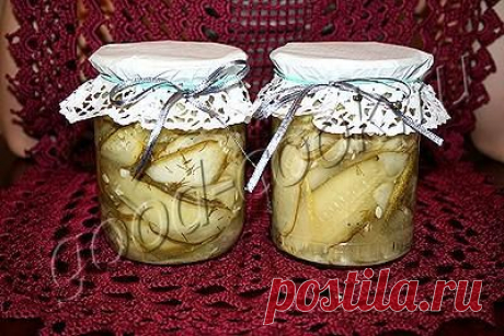 Хорошая кухня - консервированные огурцы (пластинками) с горчицей. Кулинарная книга рецептов. Салаты, выпечка.