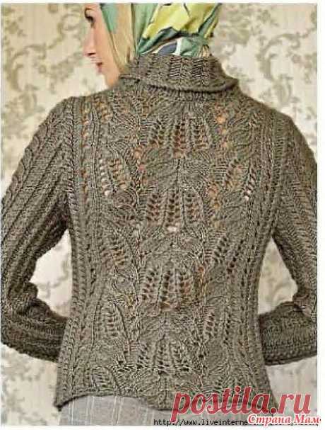 СВИТЕР GRACEFUL ИЗ THE KNITTER - Вязание - Страна Мам
