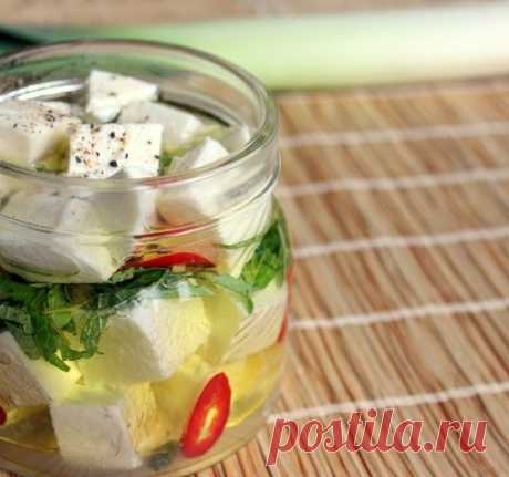 МАРИНОВАННЫЙ СЫР С ЛИМОННОЙ ЦЕДРОЙ