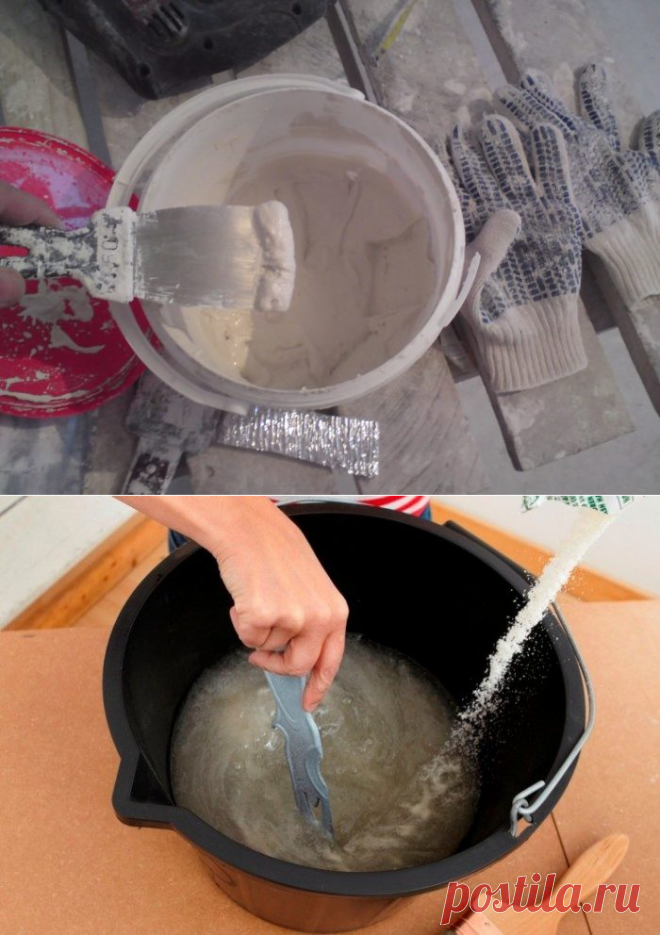 Как изготовить клей из подручных средств