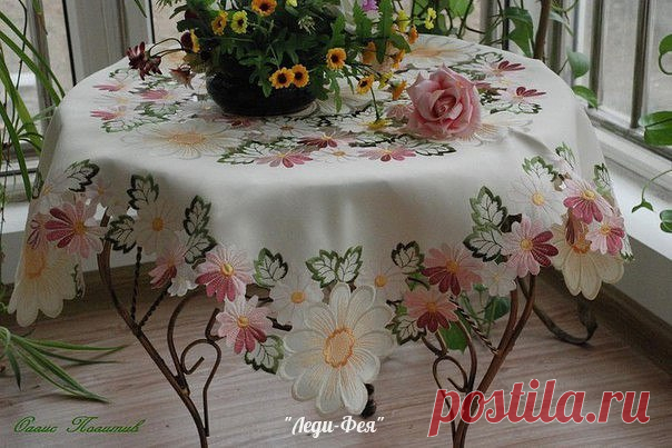 Роскошные скатерти! / Интересные поделки