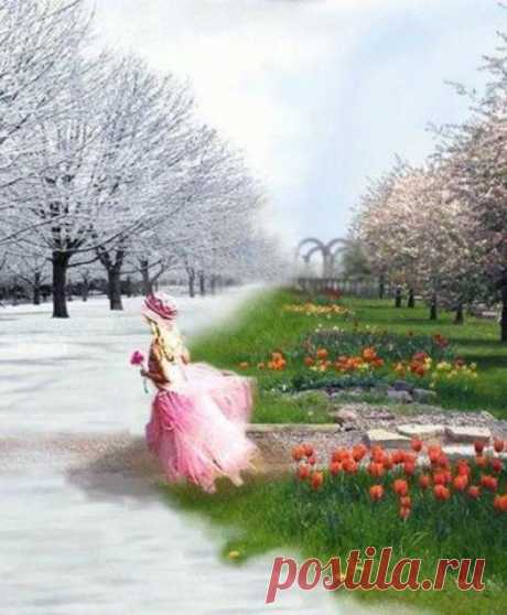 Bсе нынешней весной особое. 
Живее воробьев шумиха. 
Я даже выразить не пробую, 
Как на душе светло и тихо. 
Борис Пастернак