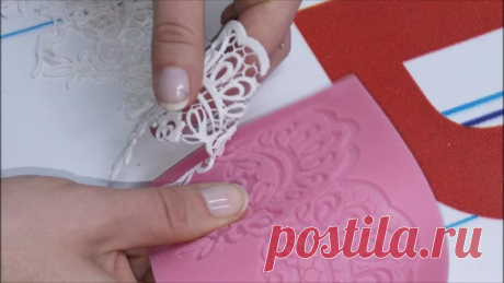 Кружево из эластичной пасты. ProArt