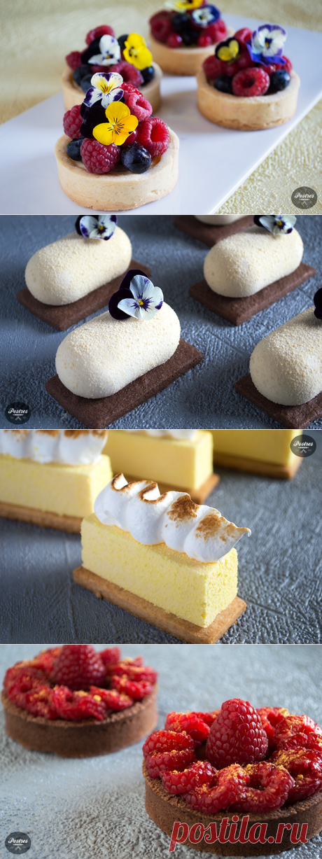 Mousse de Fresas, Chocolate Blanco, Yogur y Wasabi | Postres con estilo