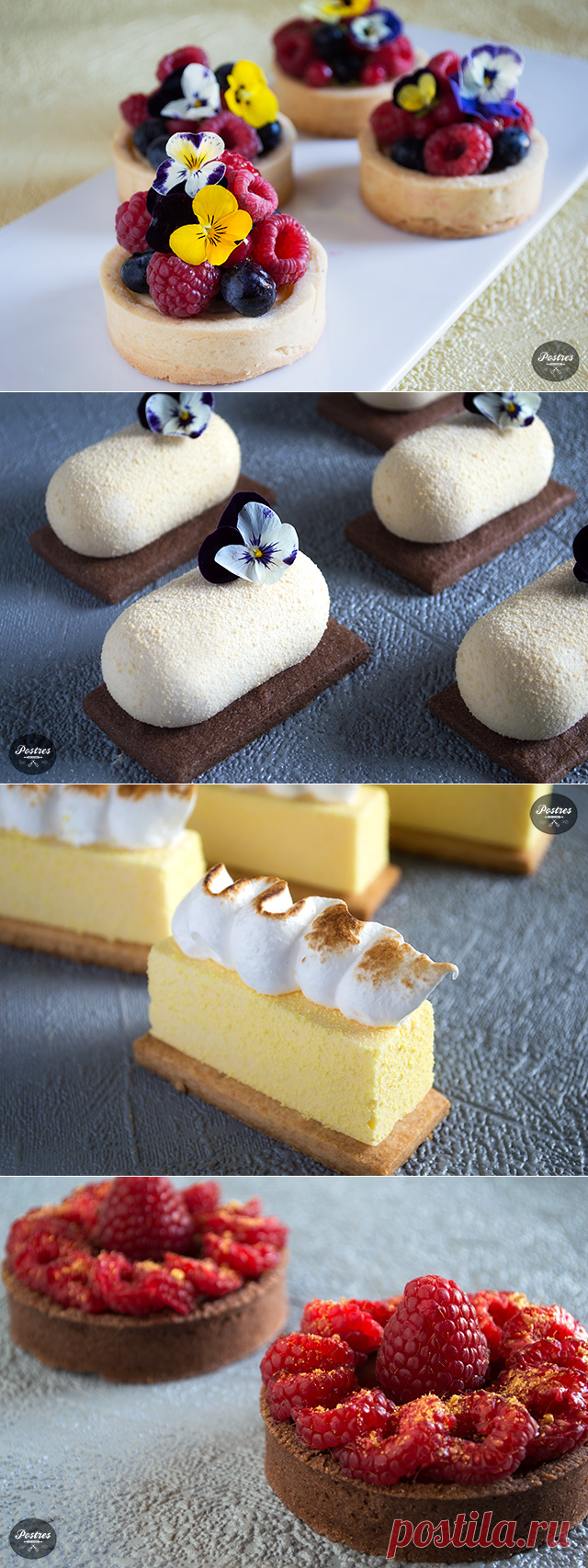 Mousse de Fresas, Chocolate Blanco, Yogur y Wasabi | Postres con estilo