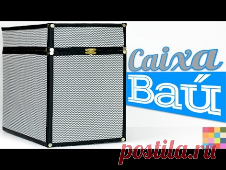 DIY - Caixa Organizadora 8 - YouTube