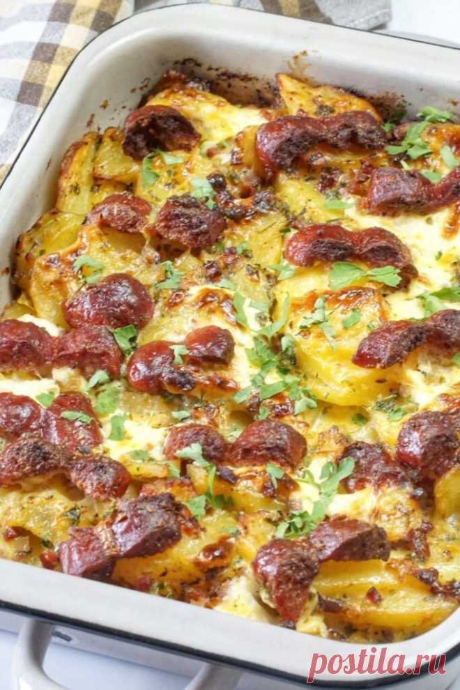 Deftiger Bauernauflauf - Schnelles Abendessen