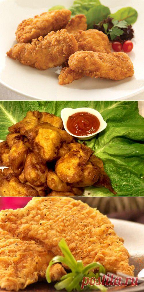 Курица в кляре – домашнее объедение / Простые рецепты