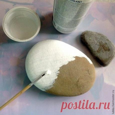 ​Котики на камушках