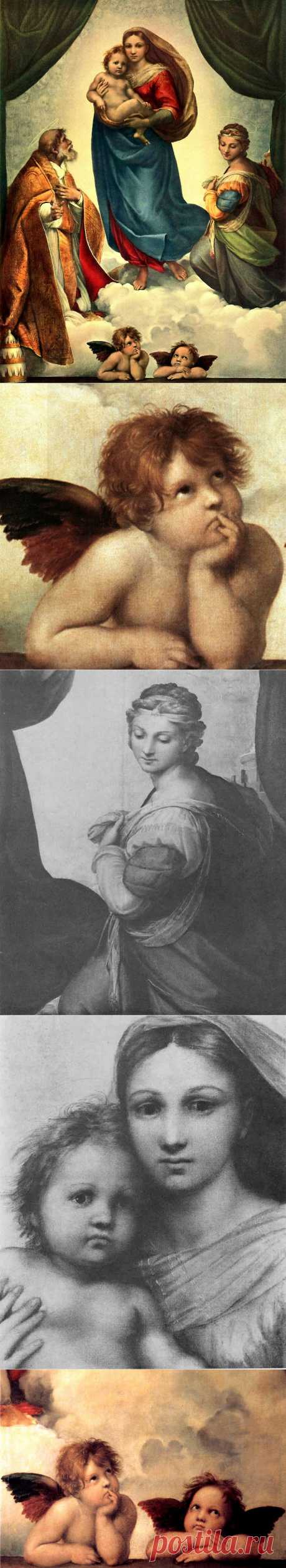 Мадонны Рафаэля Санти (Raphael, Raffaello Santi, 1483-1520, Litalian) \2\