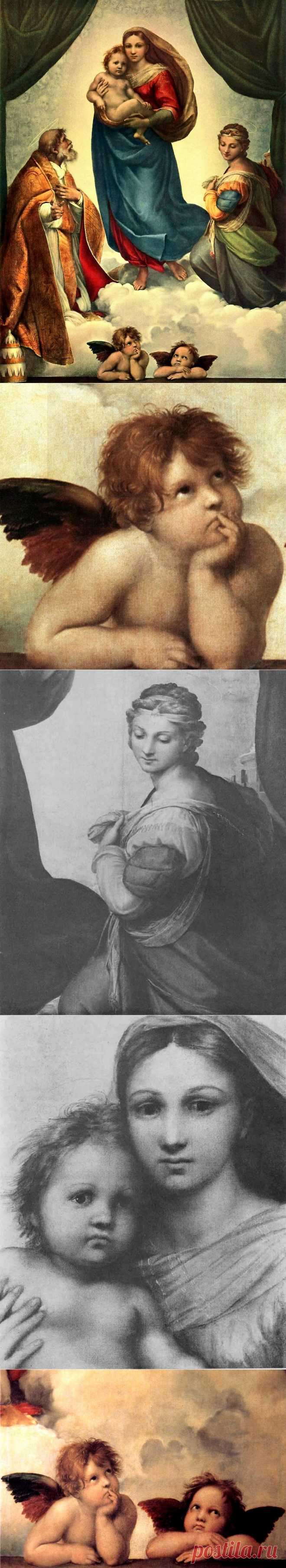 Мадонны Рафаэля Санти (Raphael, Raffaello Santi, 1483-1520, Litalian) \2\