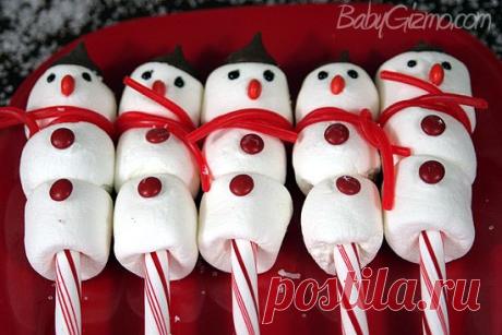 Candy Cane Snowman Tutorial (VIDEO)