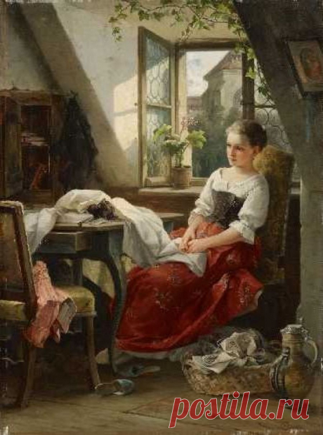 Немецкий живописец Carl Herpfer