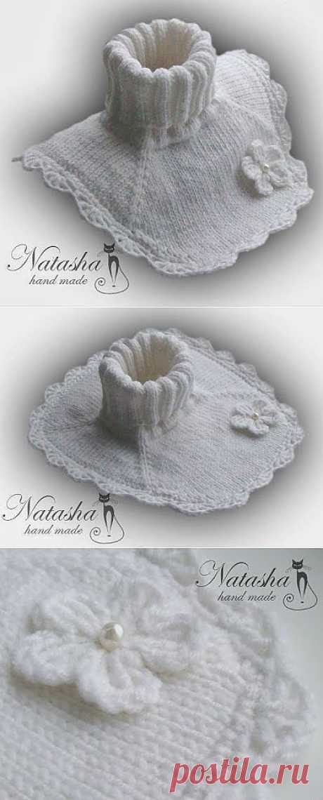 Natasha hand made : Манишка &quot;Цветочек&quot;