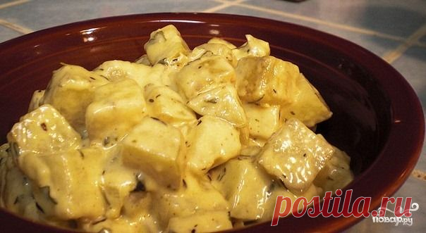 Картошка в духовке под соусом - пошаговый кулинарный рецепт на Повар.ру