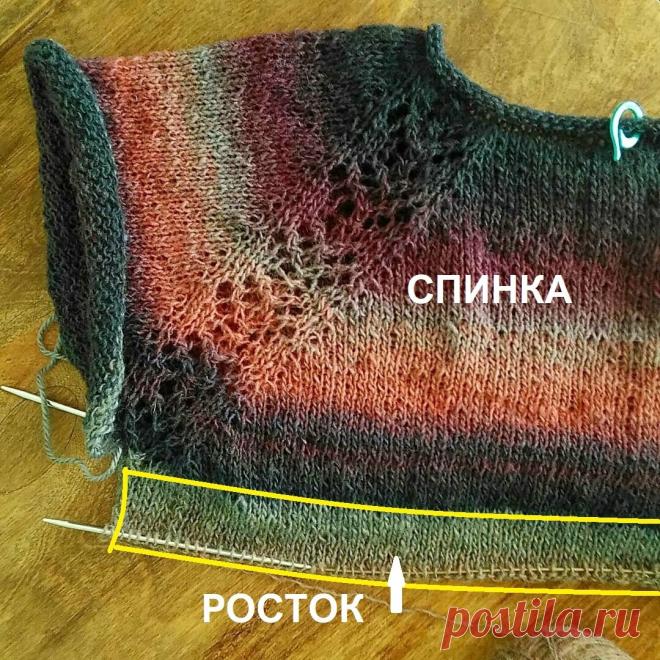 Азиатский росток. Простой вариант | SIBKNITTING | Яндекс Дзен