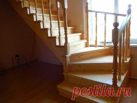Лестница -  изготовление в деталях.