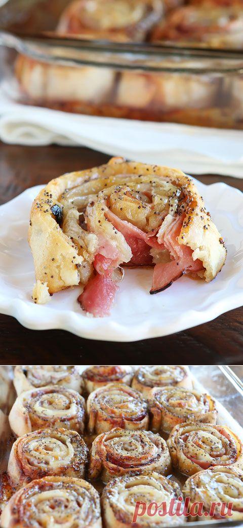 Hot Ham & Cheese Party Rolls | Kevin & Amanda's Recipes | Food & Travel Blog