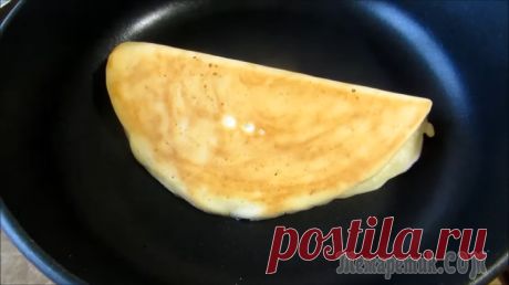 Завтрак фурор! Вкуснейшие блины-пирожки!