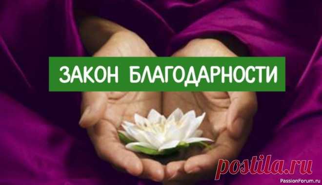 Закон благодарности Благодарность – очень сильная эмоция, которая полностью меняет ваше внутренне состояние и создает вибрации, привлекающие в вашу жизнь еще больше того, за что вы благодарите. Она способна помогать вам стать богаче и успешнее. К сожалению, большинство людей думают о том, чего им не хватает,...