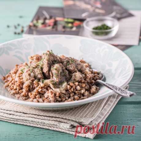 Говядина в луковом соусе