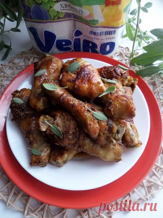 Запеченные куриные голени "Ароматные". Кулинар.ру – более 100 000 рецептов с фотографиями. Форум.