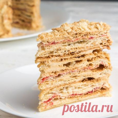 Торт “Степка Растрепка”. Простой и вкусный слоеный торт - Простые рецепты Овкусе.ру