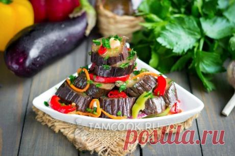 Маринованные баклажаны быстрого приготовления — пошаговый рецепт с фото и видео