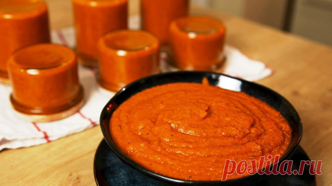 Кабачковая икра по-грузински. Очень густая и вкусная закуска