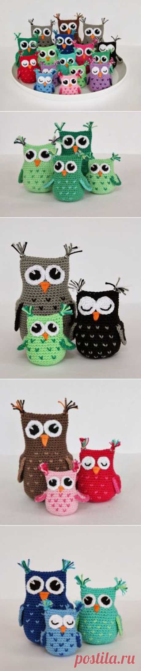 Skapa och Inreda: Virkade ugglor