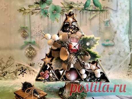 Делаем елочку к Новому Году!

#мк #бесплатно #ярмаркамастеров
