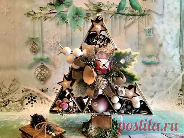 Делаем елочку к Новому Году!

#мк #бесплатно #ярмаркамастеров