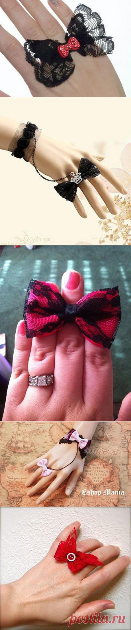 Кружевные колечки (трафик) / Аксессуары (не украшения) / Модный сайт о стильной переделке одежды и интерьера