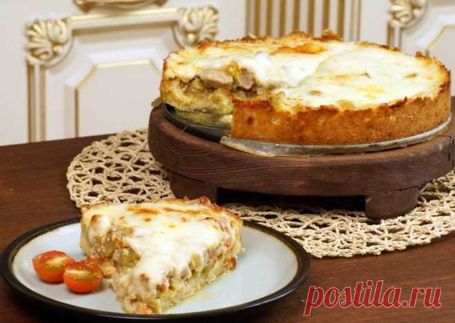 Мясной пирог на подушке из картофельного теста - Cookpad
