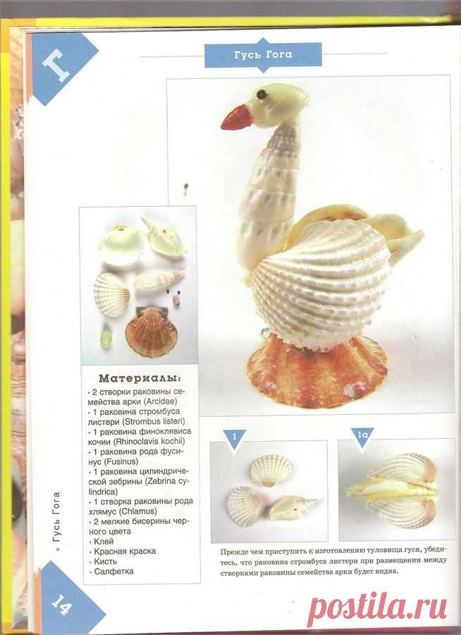 Интересные идейки из ракушек