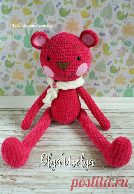 PDF Мишка Ух-тышка. FREE amigurumi crochet pattern. Бесплатный мастер-класс, схема описание для вязания амигуруми крючком. Вяжем игрушки своими руками! Медведь, мишка, медведица, медвежонок, teddy bear, suportar, bär, ours, medvěd, medvídek, nallebjörn. #амигуруми #amigurumi #amigurumidoll #amigurumipattern #freepattern #freecrochetpatterns #crochetpattern #crochetdoll #crochettutorial #patternsforcrochet #вязание #вязаниекрючком #handmadedoll #рукоделие #ручнаяработа #pattern #tutorial #häkeln