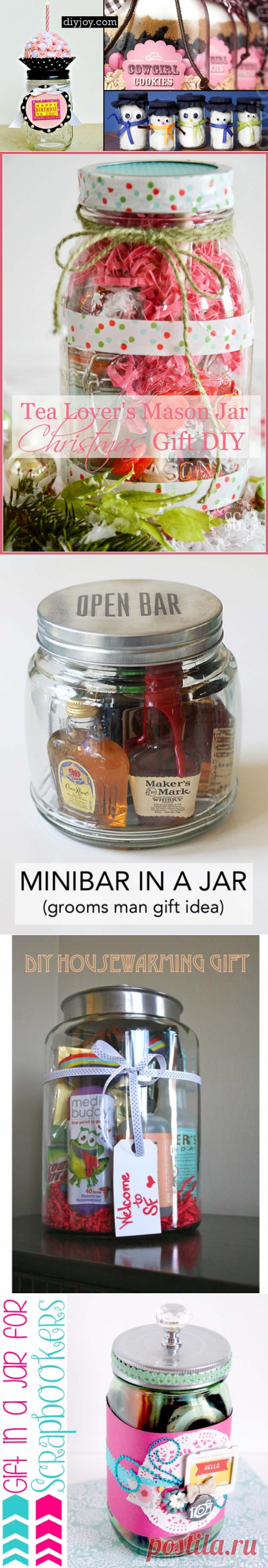 53 Coolest DIY Mason Jar Gifts + Other Fun Ideas in A Jar - DIY Joy