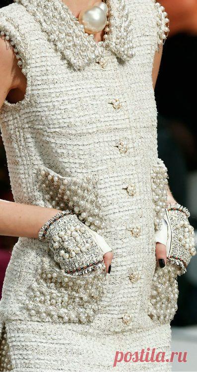 Шанель: весна 2014, детали | ШПИЛЬКИ