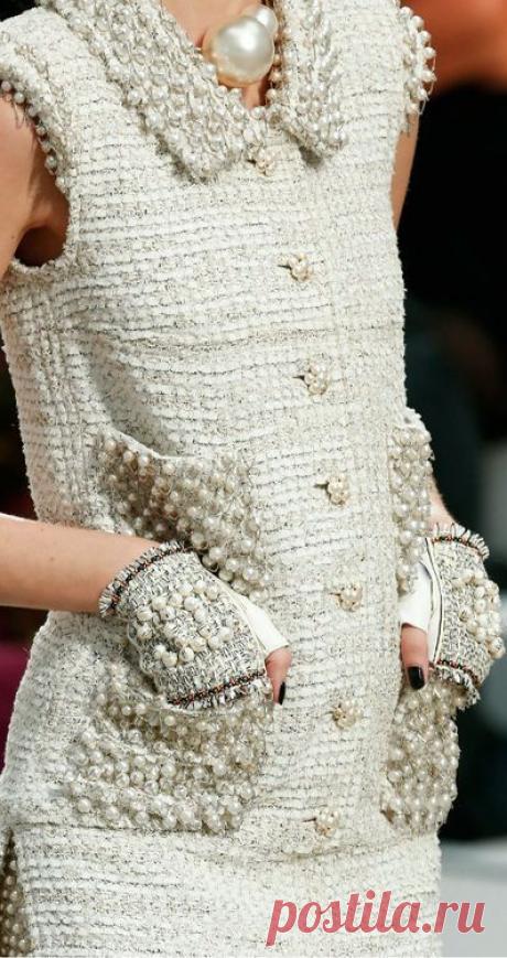 Шанель: весна 2014, детали | ШПИЛЬКИ